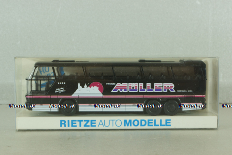 Neoplan Cityliner 3a "Müller" 1988, black, 3122, Rietze 1:87