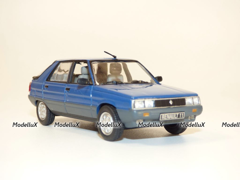 Renault 11 1981-1986 blue, Norev 1:43