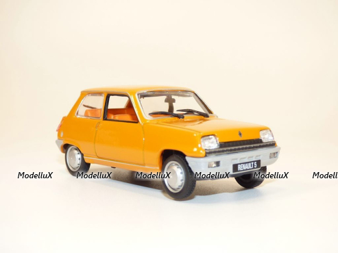 Renault 5 1972-1985 orange, Norev 1:43