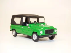 Renault Rodeo with removable Softtop 1970-1987 green, Norev 1:43