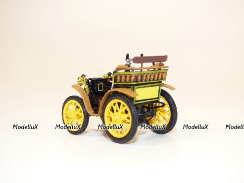 Renault Type A 1899 black/yellow, Norev 1:43