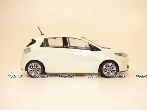 Renault Zoe 2012-2019 whitemetallic, Norev 1:43
