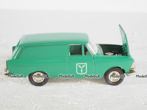 Москвич-434, 400 лет Саратову, февраль 90г., Тантал/Радон 1:43