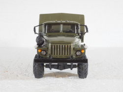 Урал-43206,  4х4, Хаки,Элекон 1:43