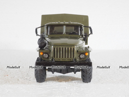 Урал-43206,  4х4, Хаки,Элекон 1:43
