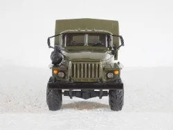 Урал-43206,  4х4, Хаки,Элекон 1:43