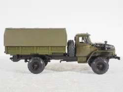 Урал-43206,  4х4, Хаки,Элекон 1:43