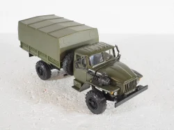 Урал-43206,  4х4, Хаки,Элекон 1:43