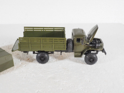 Урал-43206,  4х4, Хаки,Элекон 1:43