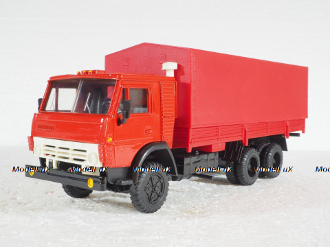 Камаз-53212, красный, Элекон 1:43