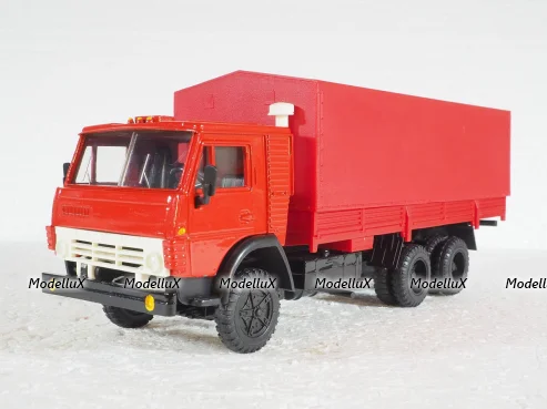 Камаз-53212, красный, Элекон 1:43