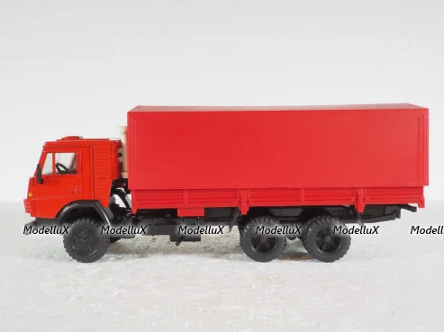Камаз-53212, красный, Элекон 1:43