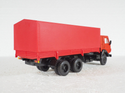 Камаз-53212, красный, Элекон 1:43