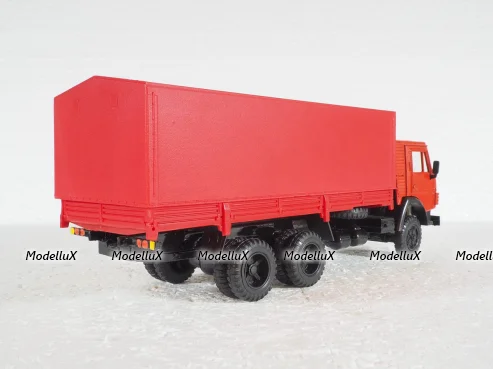 Камаз-53212, красный, Элекон 1:43