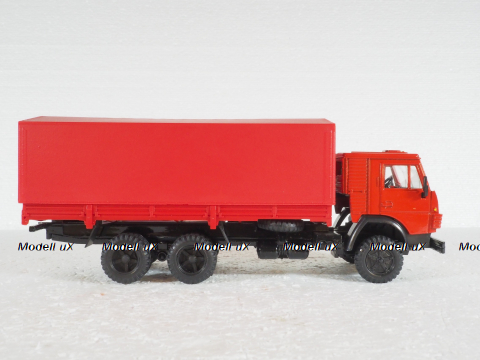 Камаз-53212, красный, Элекон 1:43