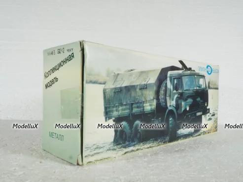 Камаз-53212, красный, Элекон 1:43