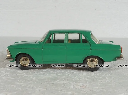 Москвич-412, А2, капот 2 зажима, Тантал/Радон 1:43