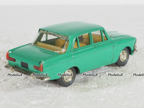 Москвич-412, А2, капот 2 зажима, Тантал/Радон 1:43