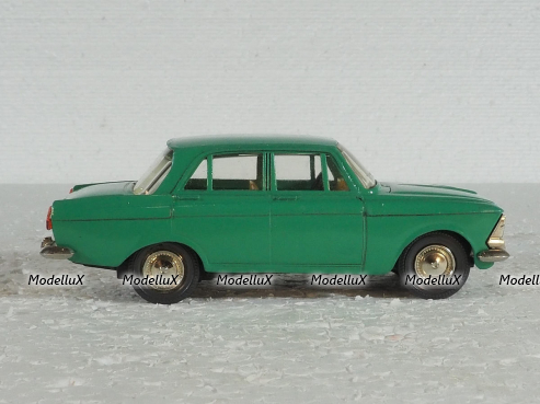 Москвич-412, А2, капот 2 зажима, Тантал/Радон 1:43