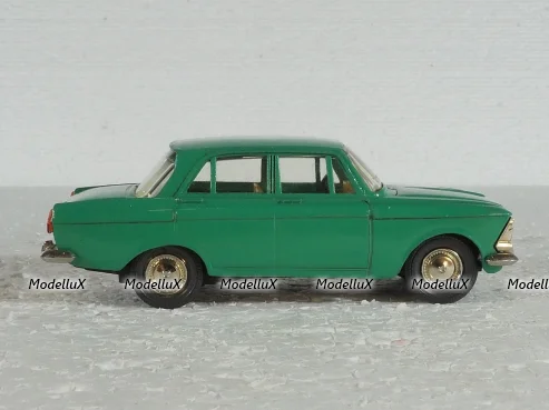 Москвич-412, А2, капот 2 зажима, Тантал/Радон 1:43