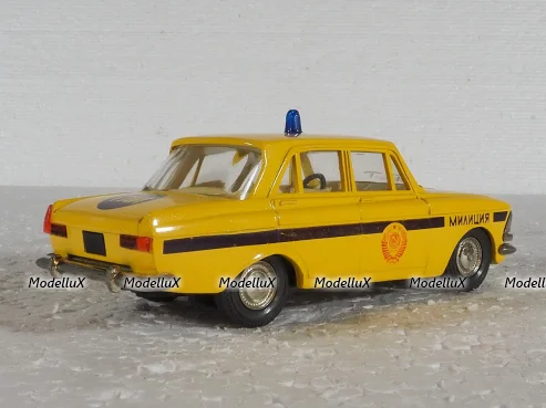 Москвич-412, А8, милиция ГАИ, Тантал/Радон 1:43