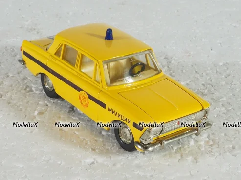 Москвич-412, А8, милиция ГАИ, Тантал/Радон 1:43