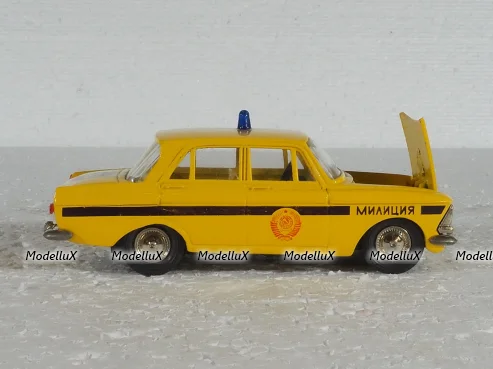 Москвич-412, А8, милиция ГАИ, Тантал/Радон 1:43