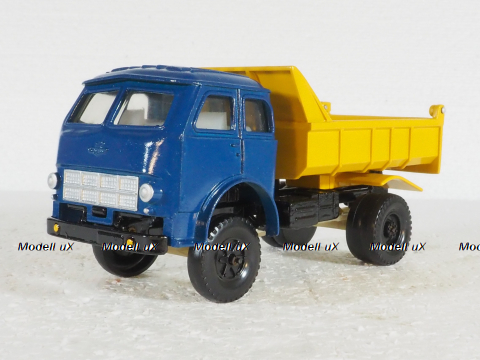 Маз-503, сине/желтый №2, Кострома 1:43 
