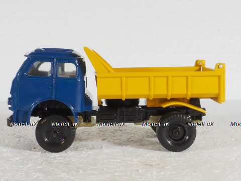 Маз-503, сине/желтый №2, Кострома 1:43 