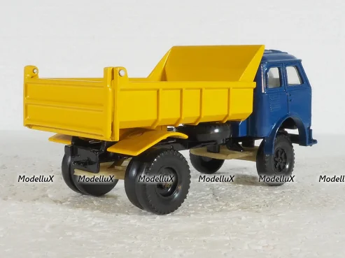 Маз-503, сине/желтый №2, Кострома 1:43 