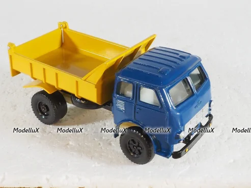 Маз-503, сине/желтый №2, Кострома 1:43 