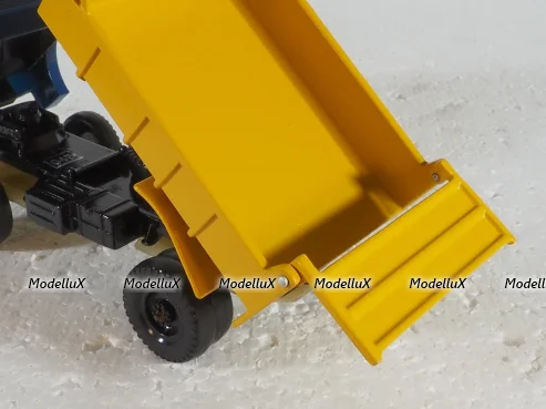 Маз-503, сине/желтый №2, Кострома 1:43 