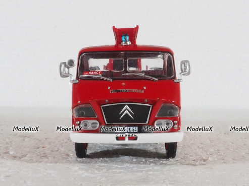 Citroen N-Series Tanker Truck 1969 Fire Engine, Altaya 1:43