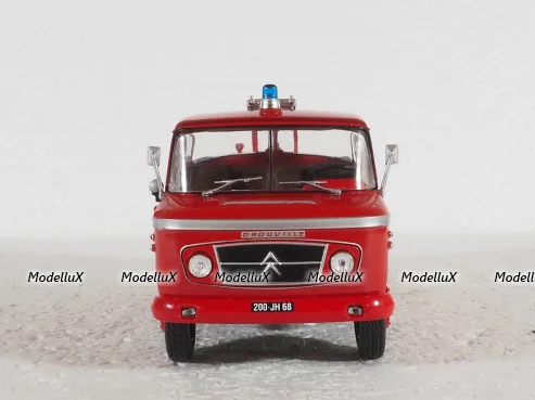 Citroen 46 CDC Tanker Truck 1968, fire engine, Altaya 1:43