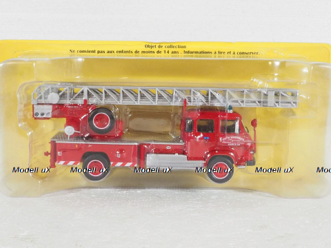 Saviem 57 Truck Scala 1977, Fire Engine, Altaya 1:43
