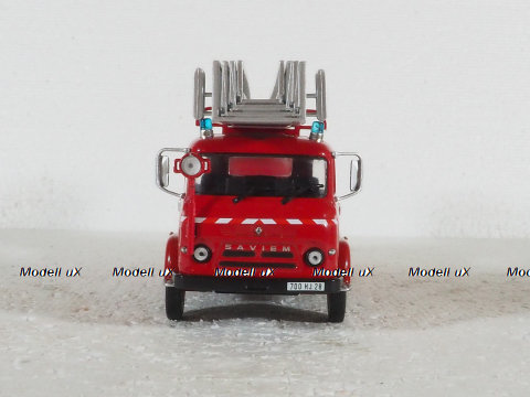 Saviem 57 Truck Scala 1977, Fire Engine, Altaya 1:43