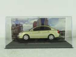 Dodge Attitude (Hyundai Accent) 2008, light green, Grandes Autos, Altaya 1:43
