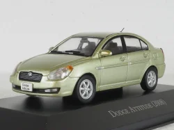 Dodge Attitude (Hyundai Accent) 2008, light green, Grandes Autos, Altaya 1:43