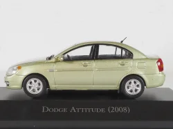 Dodge Attitude (Hyundai Accent) 2008, light green, Grandes Autos, Altaya 1:43