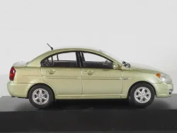 Dodge Attitude (Hyundai Accent) 2008, light green, Grandes Autos, Altaya 1:43