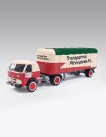 Pegaso Z-702 with semi-trailer "Transporte Pirenaicos", 1960, , Camiones Espanoles, №4, Salvat 1:43