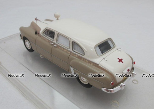 Санитарный автомобиль, г. Ленинград, 1957г., DiP Models 1:43