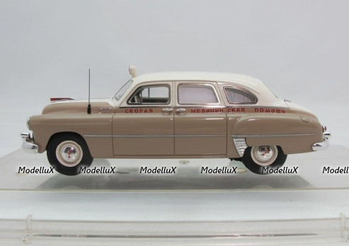 Санитарный автомобиль, г. Ленинград, 1957г., DiP Models 1:43