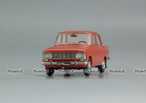 Москвич-412ИЭ АЗЛК 1974 г., гранат, 141201, Dip Models 1:43