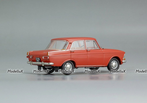 Москвич-412ИЭ АЗЛК 1974 г., гранат, 141201, Dip Models 1:43