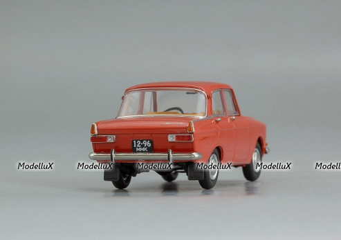 Москвич-412ИЭ АЗЛК 1974 г., гранат, 141201, Dip Models 1:43