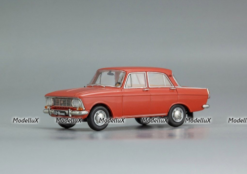 Москвич-412ИЭ АЗЛК 1974 г., гранат, 141201, Dip Models 1:43