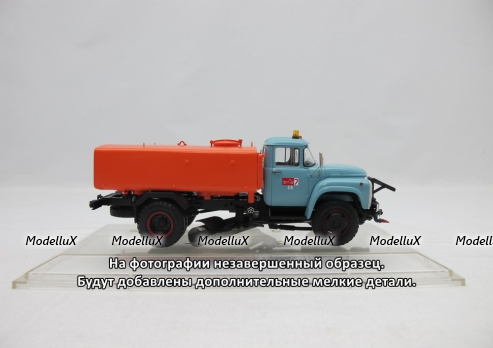 КО–713-01 поливомоечный автомобиль на шасси Зил, 1991 г., 113048,  DiP Models 1:43