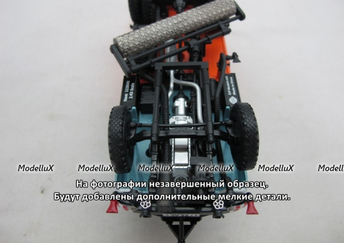 КО–713-01 поливомоечный автомобиль на шасси Зил, 1991 г., 113048,  DiP Models 1:43