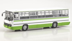 Икарус-260, бело-зеленый, Наши Автобусы №4, Modimio 1:43 (перевыпуск)